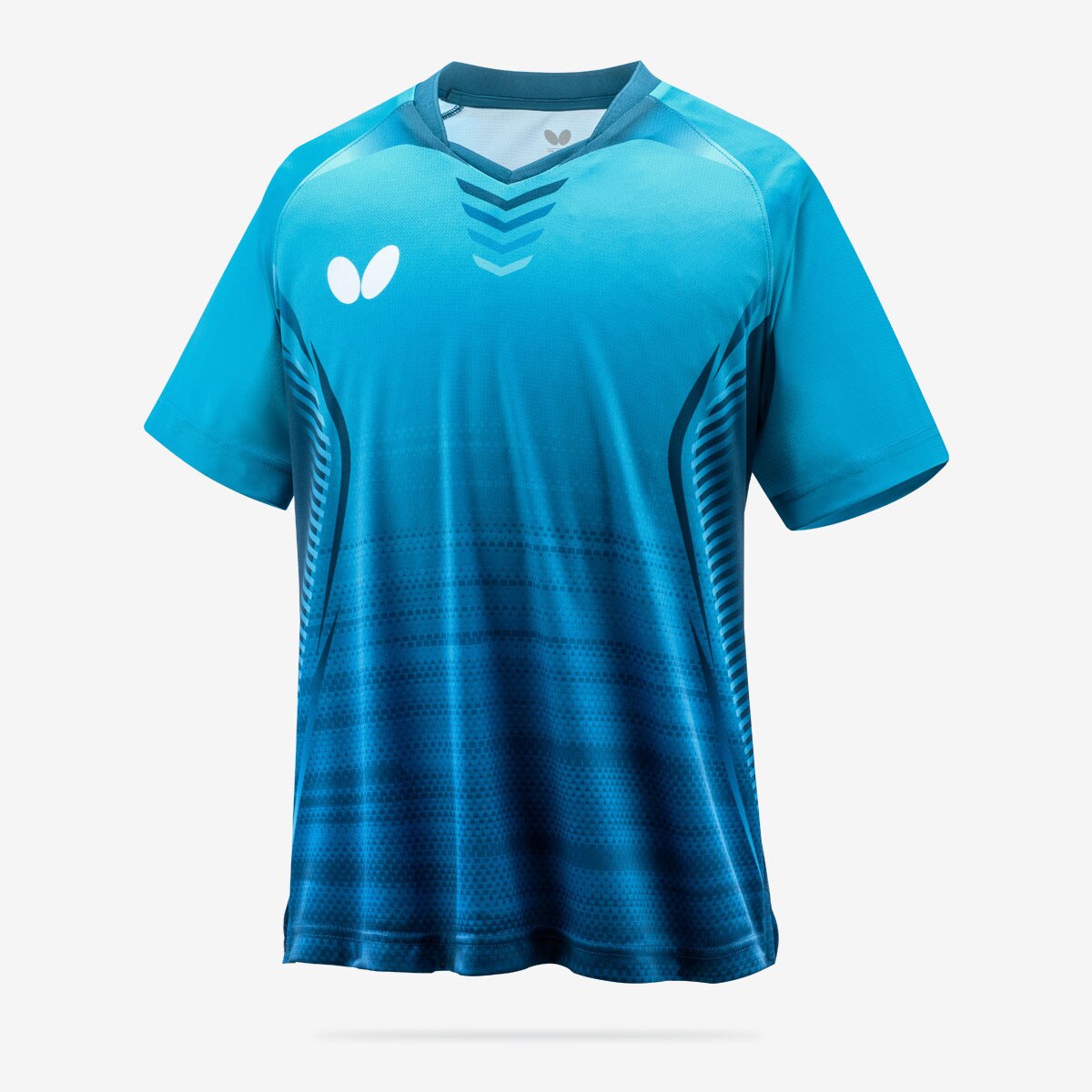 Butterfly Playce Shirt - Turquoise